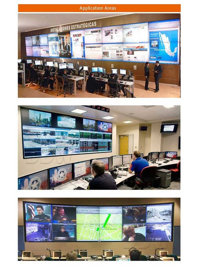 Multi Interface 2x1 Video Wall Controller , LCD Display Big Screen