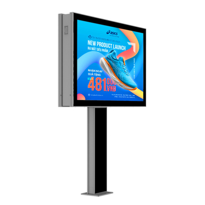 Easy installation p3 p4 p5 p6 screen sign outdoor highway electronic digital advertising panel led billboard display