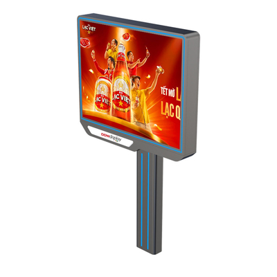 Custom p6 8000nits IP65 waterproof advertising display outdoor led billboard 4G system with HDMI