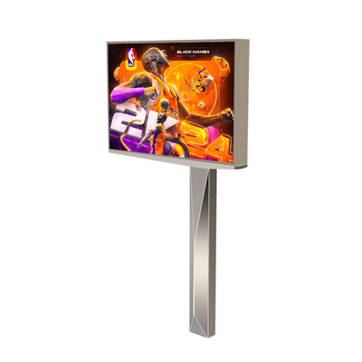 Easy installation  P6  steel digital display led screen outdoor advertising sign boards