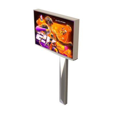 Easy installation  P6  steel digital display led screen outdoor advertising sign boards