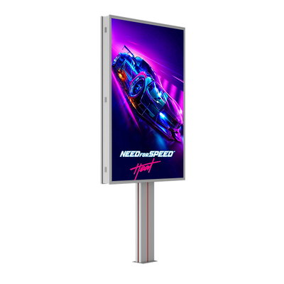 Custom high end design p6 8000nits steel waterproof IP65 led billboard outdoor advertising