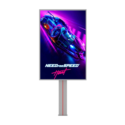 Custom high end design p6 8000nits steel waterproof IP65 led billboard outdoor advertising