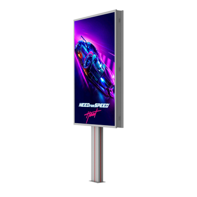 Custom high end design p6 8000nits steel waterproof IP65 led billboard outdoor advertising