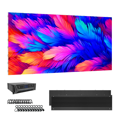 500x250/750x250/1000x250mm Aluminum Cabinet LED Display - P1.56 P1.95 P2.5 P2.6 P2.9 P3.91 - Perfect for Indoor Advertising and Exhibitions