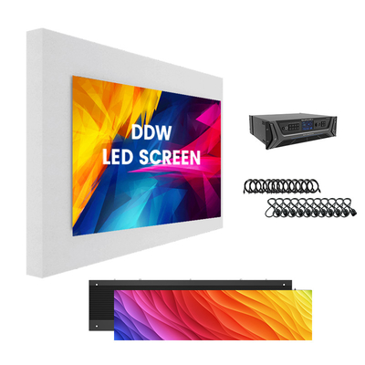 P1.56 P1.95 P2.5 P2.6 P2.9 P3.91 LED Screen - 500x250/750x250/1000x250mm Aluminum Cabinet, 1200nits for Broadcast Studios and Corporate Events