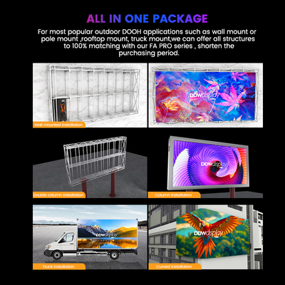 IP68 Waterproof High-Brightness LED Screen 960x960mm P5 P6.67 P8 P10, 8000-10000nits for Outdoor Advertising