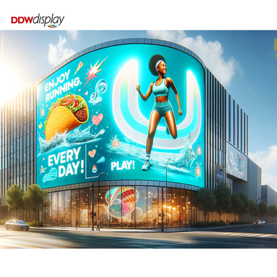 IP68 Waterproof High-Brightness LED Screen 960x960mm P5 P6.67 P8 P10, 8000-10000nits for Outdoor Advertising