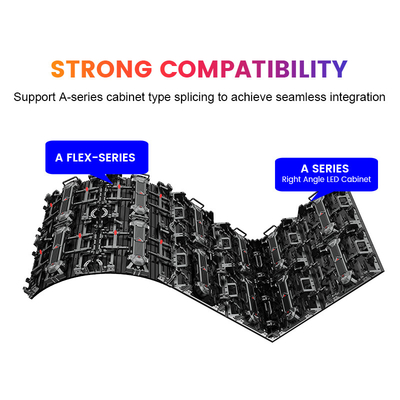 Stage Rental LED Display with Die-casting Aluminum Panel for Durability and Lightweight Design