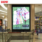 Advertising LCD Video Wall Display Digital 500 Nits Brightness With Low Noise Fans