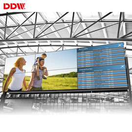 3.5 Mm 1920x1080 DDW LCD Video Wall 49 Inch High Brightness Commercial Grade