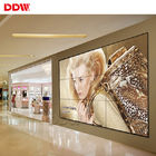 Wall Mounted Ultra Narrow Bezel LCD Video Wall , Retail Shopping Mall 4K Video Wall Display