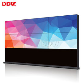 1920x1080 1.7 Mm Indoor 4k Video Wall 2x3 , 500 Nits LED Backlit Video Display Screen