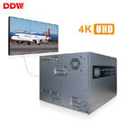 Ultra Narrow Bezel TV Video Wall Controller , VGA HDMI DVI Input LCD Video Wall Processor Box
