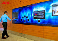 49 Inch 3.5mm Multi Touch Wall Display , Store Advertising Interactive Video Display With Camera