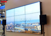 9 Pieces Seamless LCD Video Wall , Meeting Rooms LCD Wall Display Screen