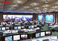 High Contrast CCTV Video Wall For Exhibition , Stadium And Gymnasium