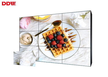 Indoor Outdoor Seamless LCD Video Wall / HDMI Ultra Narrow Bezel Video Wall