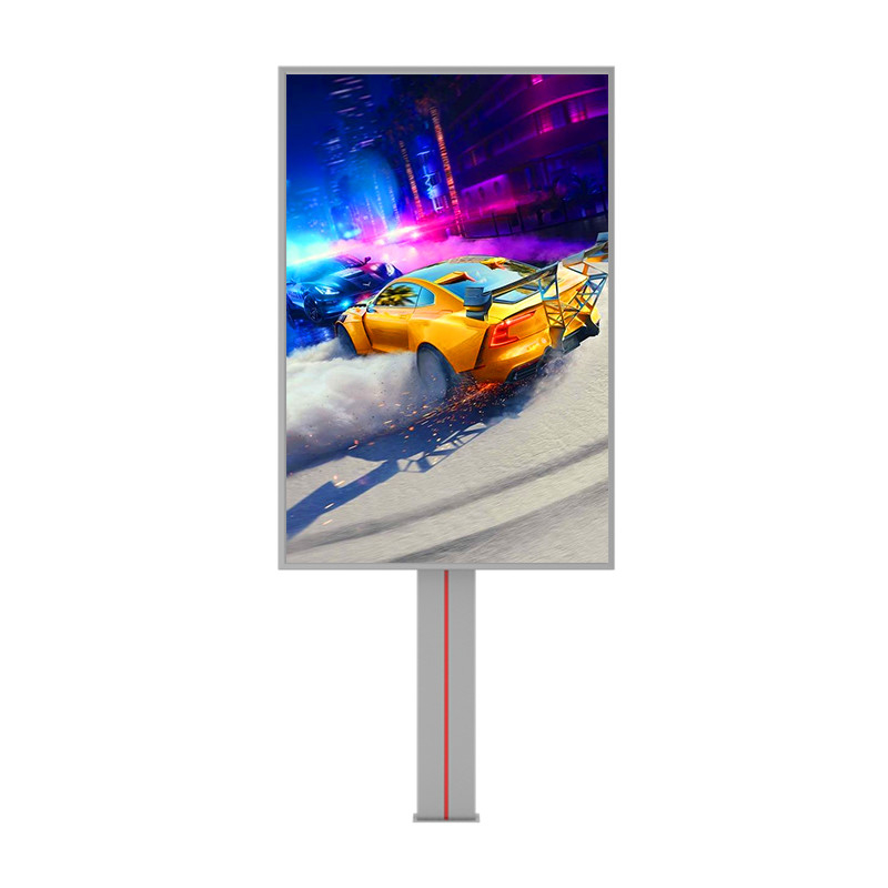 Easy installation waterproof IP65 p6 8000nits steel billboards led display outdoors led billboard price