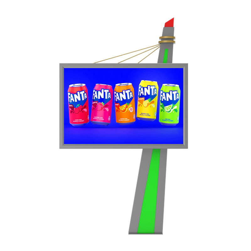 Customized high end design steel P6 waterproof outdoor advertising display led billboard led video wall