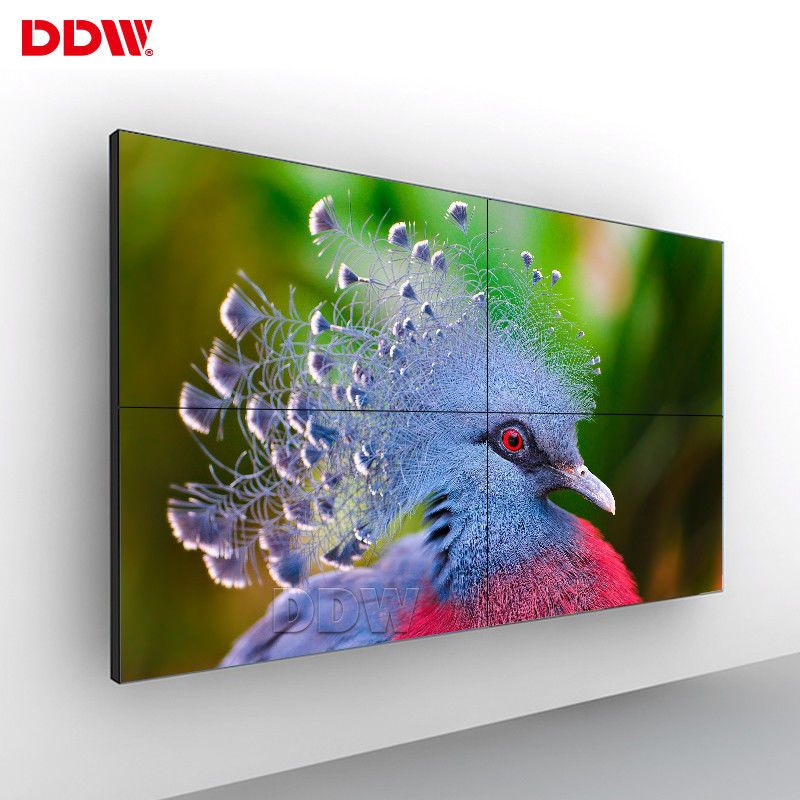 Seamless LCD Video Wall Display 46 Inch 178 Degree Viewing Angle Refresh Rate 60Hz