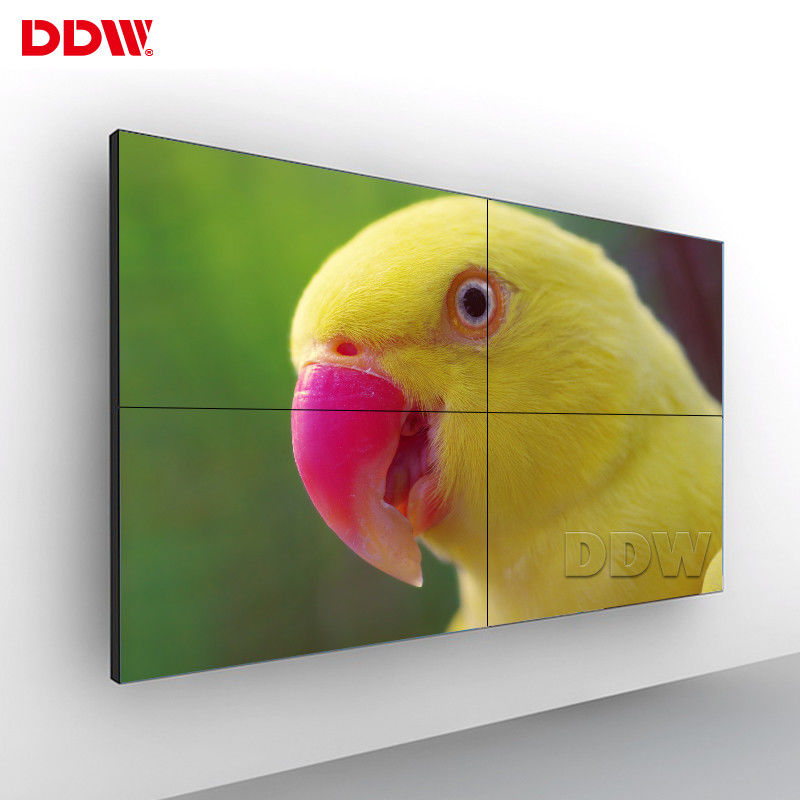 Flexible Structure 46 LCD Video Wall Display With Ultra Narrow Bezel 3.5mm