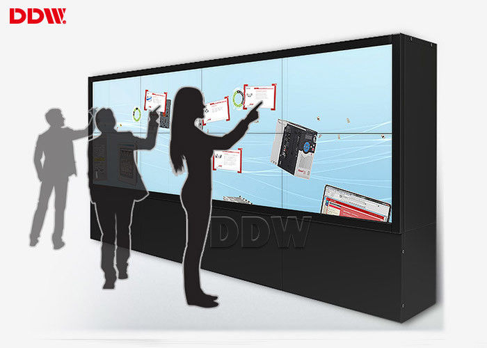 Anti Glare Video Wall Equipment / Dynamic Image Interactive Video Display
