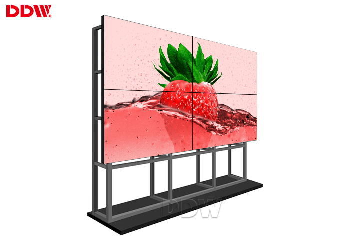 Dynamic Image Multi Touch Wall Display , FHD LCD Wall Display Screen