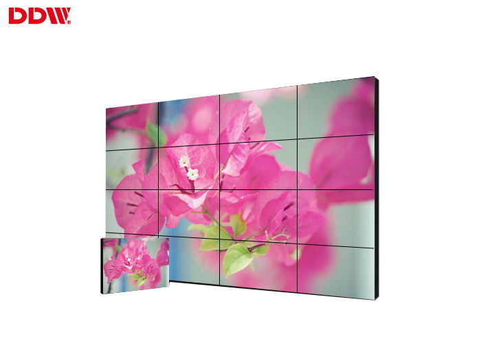 Touch Screen Thin Bezel Video Wall , Control Room Video Display Screen