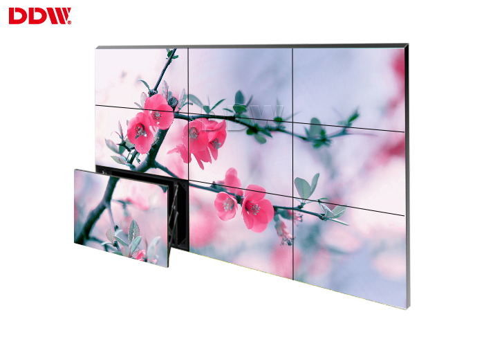 Narrow Design Frameless Video Wall , Lcd Video Wall Display Remote Control